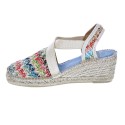 Alpargatas Toni Pons zapatos Mujer modelo Terra Multicolor 
