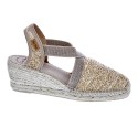 Alpargatas Toni Pons zapatos Mujer modelo Terra Beige 