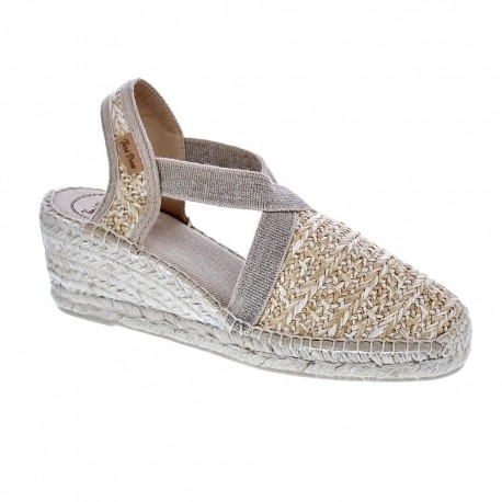 Alpargatas Toni Pons zapatos Mujer modelo Terra Beige 