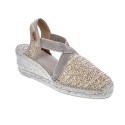 Alpargatas Toni Pons zapatos Mujer modelo Terra Beige 