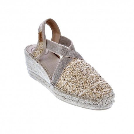 Alpargatas Toni Pons zapatos Mujer modelo Terra Beige 
