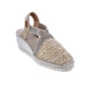Alpargatas Toni Pons zapatos Mujer modelo Terra Beige 