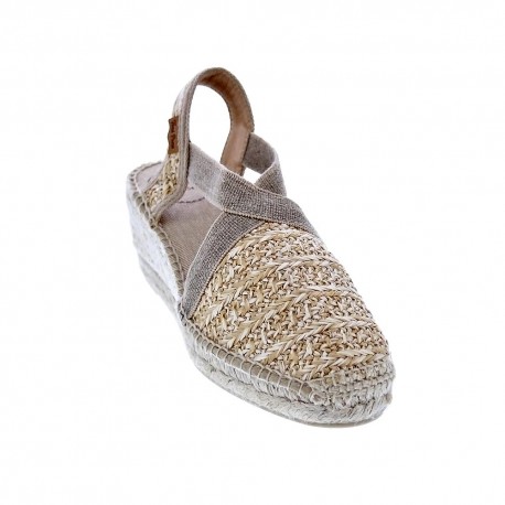 Alpargatas Toni Pons zapatos Mujer modelo Terra Beige 