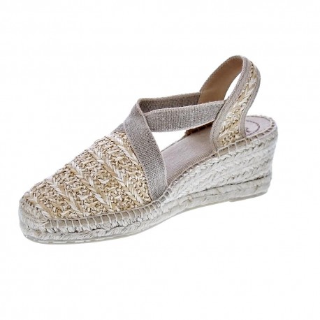 Alpargatas Toni Pons zapatos Mujer modelo Terra Beige 