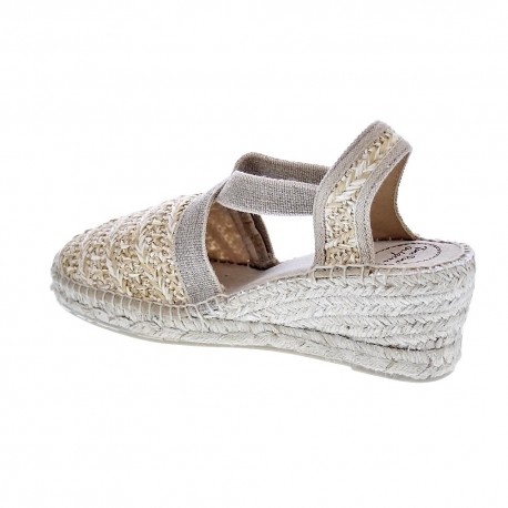 Alpargatas Toni Pons zapatos Mujer modelo Terra Beige 