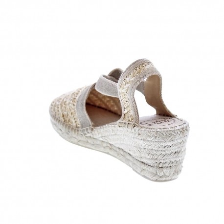 Alpargatas Toni Pons zapatos Mujer modelo Terra Beige 