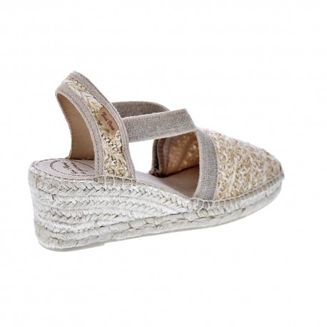 Alpargatas Toni Pons zapatos Mujer modelo Terra Beige 