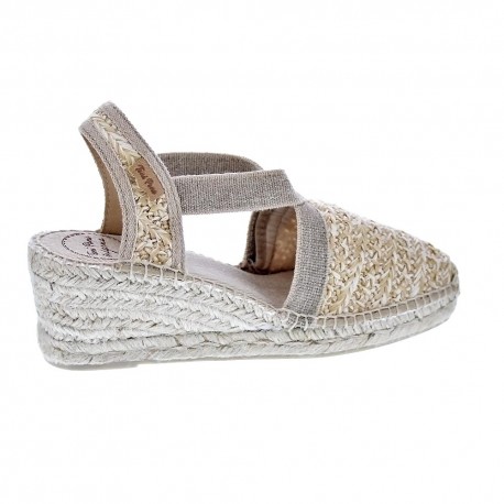Alpargatas Toni Pons zapatos Mujer modelo Terra Beige 
