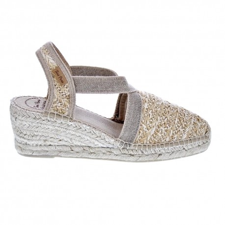 Alpargatas Toni Pons zapatos Mujer modelo Terra Beige 