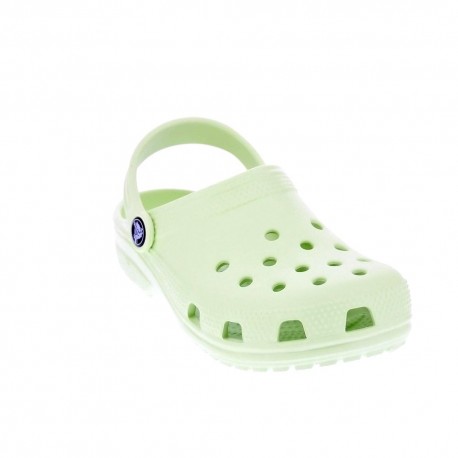 Sandalias Crocs zapatos Niño modelo Classic Clog Verde 