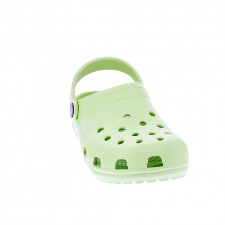 Sandalias Crocs zapatos Niño modelo Classic Clog Verde 