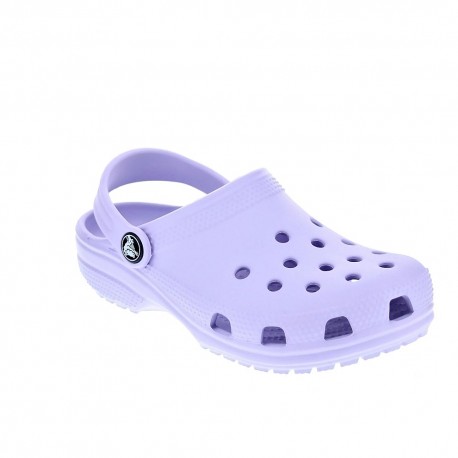 Sandalias Crocs zapatos Niño modelo Classic Clog Violeta 