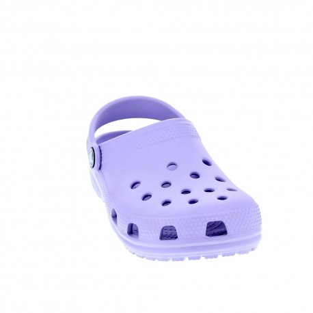 Sandalias Crocs zapatos Niño modelo Classic Clog Violeta 