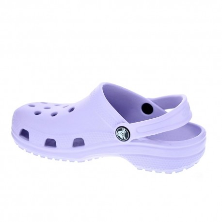 Sandalias Crocs zapatos Niño modelo Classic Clog Violeta 