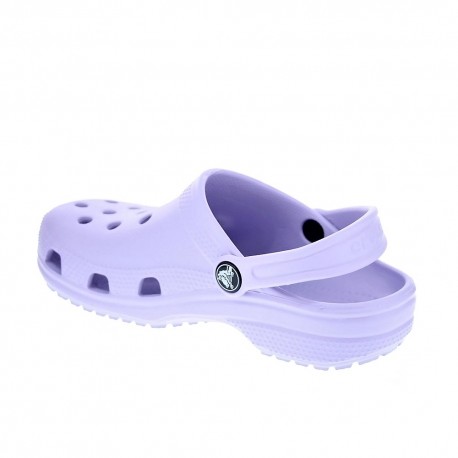 Sandalias Crocs zapatos Niño modelo Classic Clog Violeta 