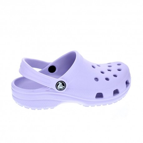 Sandalias Crocs zapatos Niño modelo Classic Clog Violeta 