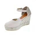 Alpargatas Toni Pons zapatos Mujer modelo Laia Beige Hebillas
