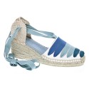 Alpargatas Toni Pons zapatos Mujer modelo Viola Azul 