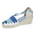 Alpargatas Toni Pons zapatos Mujer modelo Viola Azul 