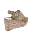 Sandalias Replay zapatos Mujer modelo Susan Micro Marrón 