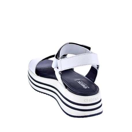 Sandalias Geox zapatos Mujer modelo Sandal Kency Blanco 