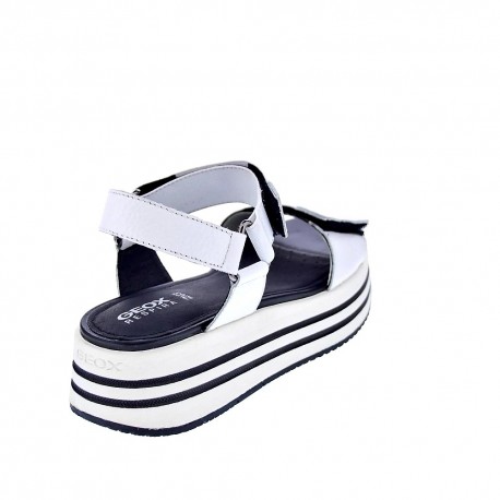 Sandalias Geox zapatos Mujer modelo Sandal Kency Blanco 