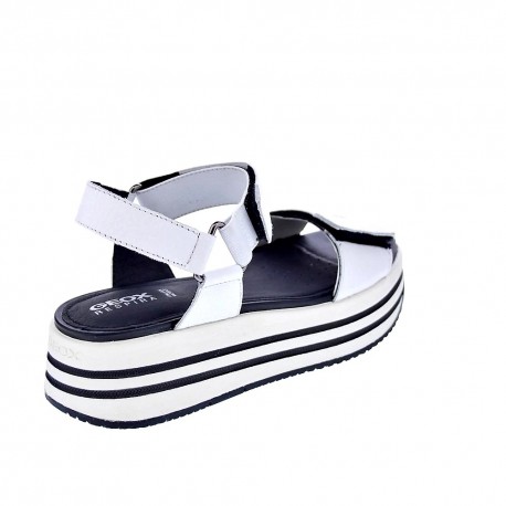 Sandalias Geox zapatos Mujer modelo Sandal Kency Blanco 
