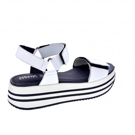 Sandalias Geox zapatos Mujer modelo Sandal Kency Blanco 