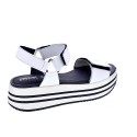 Sandalias Geox zapatos Mujer modelo Sandal Kency Blanco 