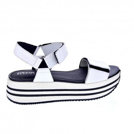 Sandalias Geox zapatos Mujer modelo Sandal Kency Blanco 