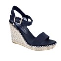 Sandalias Tommy Hilfiger zapatos Mujer modelo Shiny Touches Negro 
