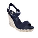 Sandalias Tommy Hilfiger zapatos Mujer modelo Shiny Touches Negro 