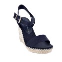 Sandalias Tommy Hilfiger zapatos Mujer modelo Shiny Touches Negro 