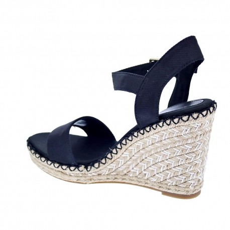 Sandalias Tommy Hilfiger zapatos Mujer modelo Shiny Touches Negro 