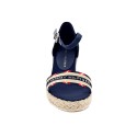 Sandalias Tommy Hilfiger zapatos Mujer modelo Corporate Webbing Azul 
