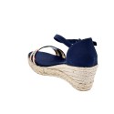 Sandalias Tommy Hilfiger zapatos Mujer modelo Corporate Webbing Azul 