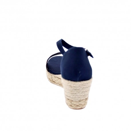 Sandalias Tommy Hilfiger zapatos Mujer modelo Corporate Webbing Azul 