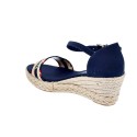 Sandalias Tommy Hilfiger zapatos Mujer modelo Corporate Webbing Azul 