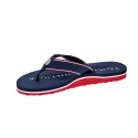 Chanclas Tommy Hilfiger zapatos Mujer modelo Th Hardware Azul 