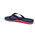 Chanclas Tommy Hilfiger zapatos Mujer modelo Th Hardware Azul 