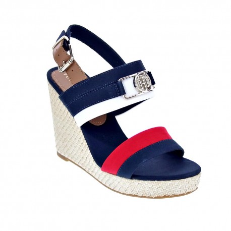 Sandalias Tommy Hilfiger zapatos Mujer modelo Essential Tommy Azul 