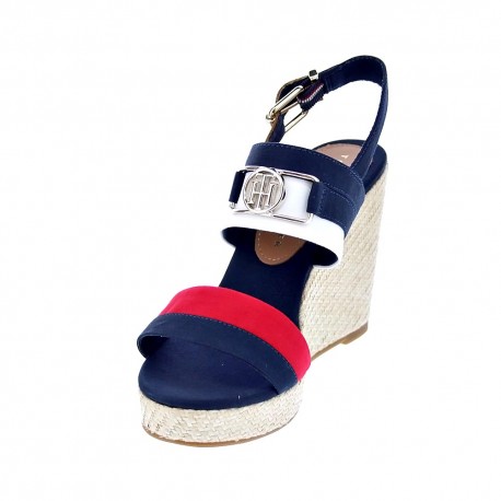 Sandalias Tommy Hilfiger zapatos Mujer modelo Essential Tommy Azul 