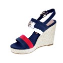Sandalias Tommy Hilfiger zapatos Mujer modelo Essential Tommy Azul 