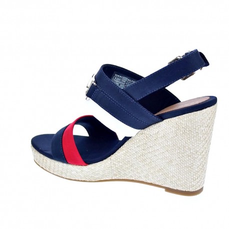 Sandalias Tommy Hilfiger zapatos Mujer modelo Essential Tommy Azul 
