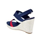 Sandalias Tommy Hilfiger zapatos Mujer modelo Essential Tommy Azul 