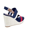 Sandalias Tommy Hilfiger zapatos Mujer modelo Essential Tommy Azul 