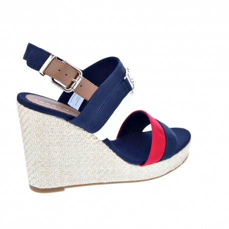 Sandalias Tommy Hilfiger zapatos Mujer modelo Essential Tommy Azul 