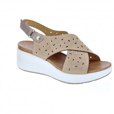 Sandalias Imac zapatos Mujer modelo 158090 Beige 