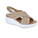 Sandalias Imac zapatos Mujer modelo 158090 Beige 