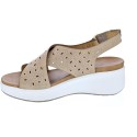 Sandalias Imac zapatos Mujer modelo 158090 Beige 